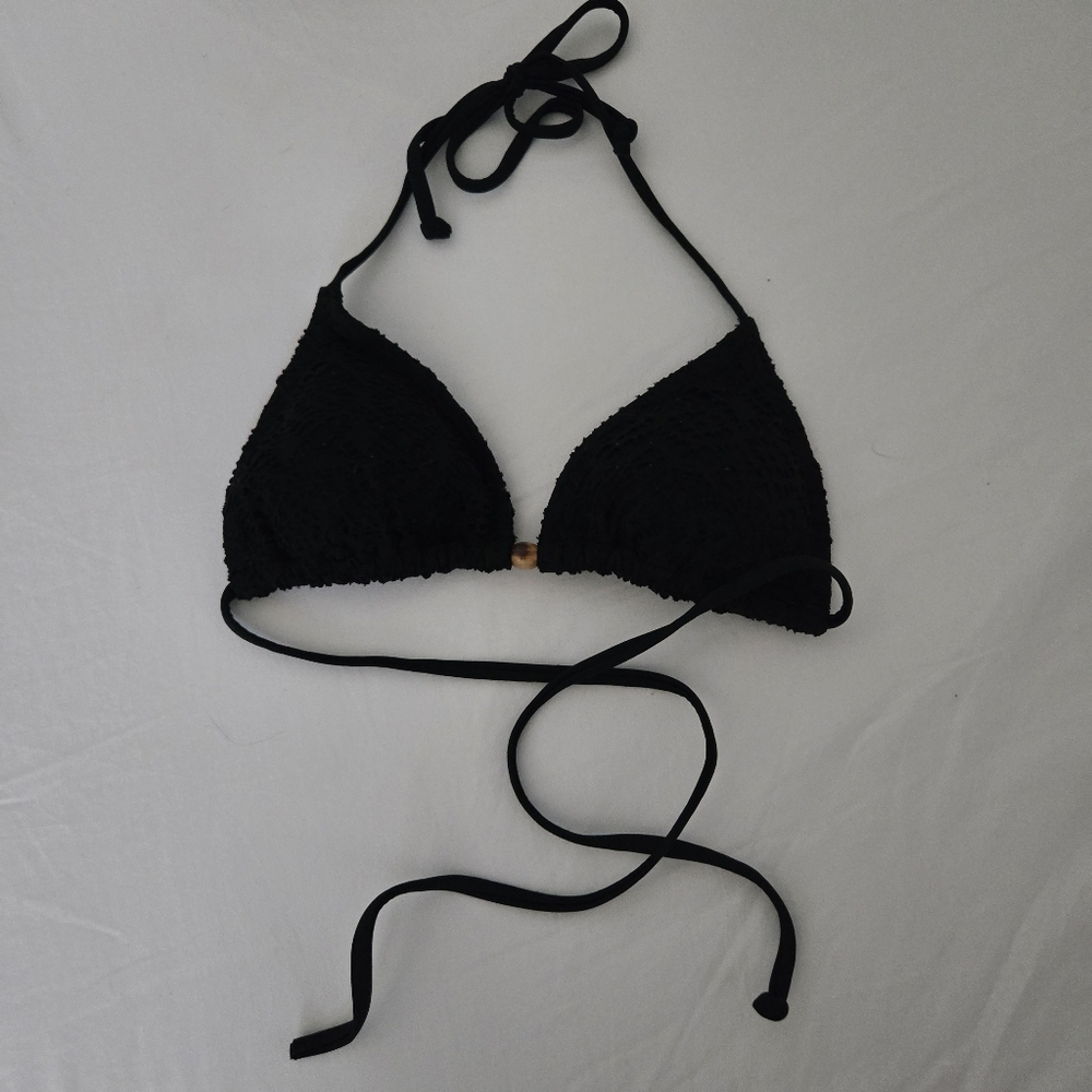 Reef Black Bikini Top XS
